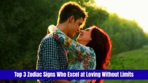 Top 3 Zodiac Signs Who Excel at Loving Without Limits